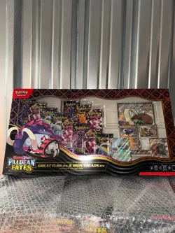 Pokemon: Paldean Fates Great Tusk ex & Iron Treads ex Premium Collection - Image 1