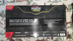 Pokemon TCG Paldean Fates Great Tusk EX & Iron Treads EX Premium Collection Box - Image 2