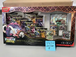 Pokemon TCG PALDEAN FATES Great Tusk Iron Treads Ex Premium Collection LOT of 6 - Image 2