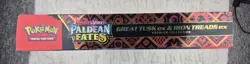 Pokemon TCG Paldean Fates Great Tusk EX & Iron Treads EX Premium Collection Box - Image 5