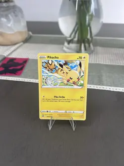 Pokemon Pikachu TCG Card Silver Tempest, Non-Holo, Common 49/195 - Image 1