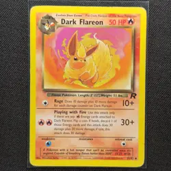 Dark Flareon - 35/82 - Uncommon - Team Rocket - Pokemon Card - MP - Image 1