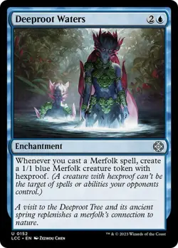 MTG - Deeproot Waters - LCI Commander - Magic the Gathering - Image 1