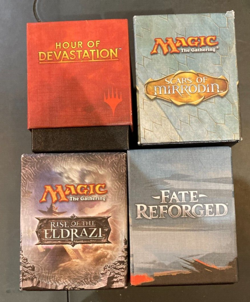 Magic the gathering 4 Bundle VACIO EMPTY Devastation Mirrodin Eldrazi Fate MTG - Image 1