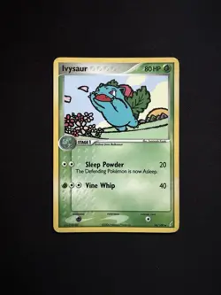 Pokemon TCG Ivysaur Crystal Guardians 34/100 Non Holo Uncommon MP - Image 1