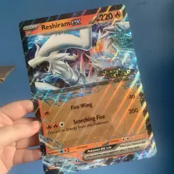 Pokemon TCG Reshiram EX Jumbo Card 30/159 S&V Journey Together (Stamped) - Image 2
