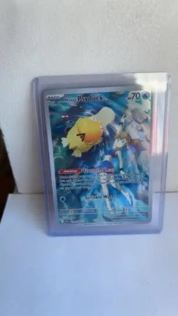 Pokemon TCG Misty's Psyduck Destined Rivals 193/182 Illustration Rare Card - Image 1