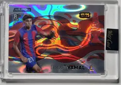 2024 Wild Card 3 Card RC Lot Lamine Yamal Mammoth 1/1, Groovin /25, /30... - Image 3