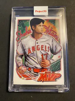 2021 Topps Project 70 - 2013 Topps Baseball Shohei Ohtani by EFdot card# 722 - Image 1