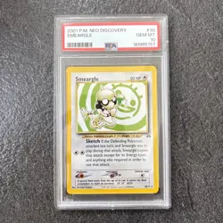 Pokemon Neo Discovery #30 - Smeargle - MINT - PSA 10! - Image 1