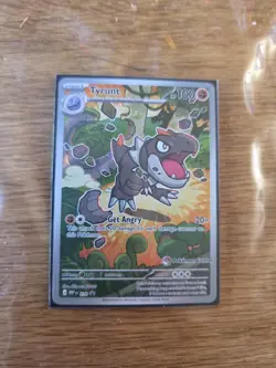 Pokemon TCG Tyrunt Perfect Order Card Pokemon Center Promo Sealed - Image 1