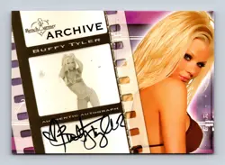 Buffy Tyler 2010 Bench Warmer Archive Signature Series Authentic Autograph Card - Image 1