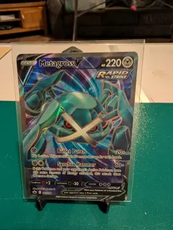 Metagross V 181/198 Ultra Rare Chilling Reign Pokemon Card - Image 1