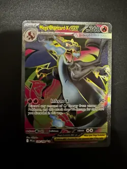 The Pokemon Company Mega Charizard X Ex 109/094 Phantasmal Flames Ultra Rare Ho… - Image 1