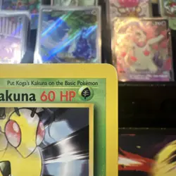 47/132 Koga's Kakuna - Gym Challenge - Uncommon - WOTC - Pokemon Card TCG - Image 3