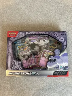 Pokemon TCG Houndstone EX Collection Box Factory Sealed Brand New - Image 1