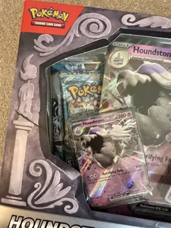 Pokemon TCG Houndstone EX Collection Box Factory Sealed Brand New - Image 3