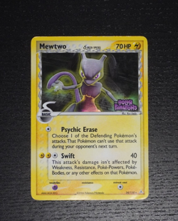 Mewtwo (Delta Species) 24/110 Holon Phantoms Reverse Holo Rare Pokemon TCG HP - Image 1