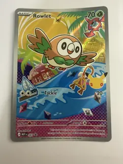 Pokemon First Partner Illustration Series 1 Alolan Alola Starters Promo Set NM - Image 2