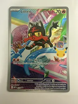 Pokemon First Partner Illustration Series 1 Alolan Alola Starters Promo Set NM - Image 4