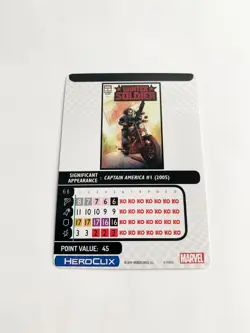 Winter Soldier # 016 2019 HeroClix (Card Only) - Image 2