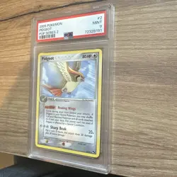 Pokemon 2005 Pidgeot Pop Series 2 #2 PSA MINT 9 - Image 2