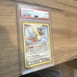 Pokemon 2005 Pidgeot Pop Series 2 #2 PSA MINT 9 - Image 3