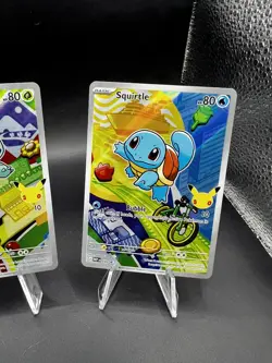 Pokemon TCG First Partner Illustration Collection Series 1 Kanto GEN 1 Starters - Image 2