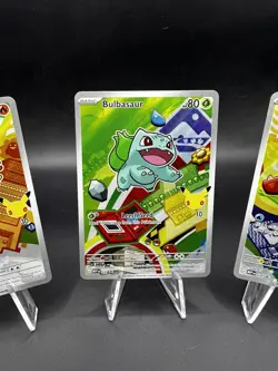 Pokemon TCG First Partner Illustration Collection Series 1 Kanto GEN 1 Starters - Image 5