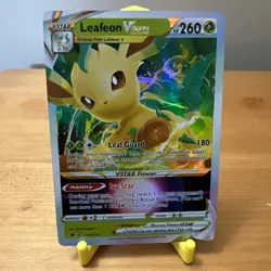 Leafeon VSTAR SWSH195 Holo Promo Sword & Shield Promo Pokemon Holo NM - Image 1