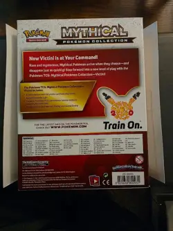 Pokemon Victini Mythical Collection, NEW Never Opened but Has Flap Peeling - Image 2