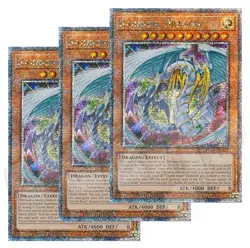 Yugioh - Rainbow Dragon x 3 - 1st Edition QCR Quarter NM - Free Holographic Card - Image 1