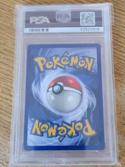 PSA 8 Mewtwo Holo Base Set Shadowless 10/102 1999 Pokemon Card - Image 3