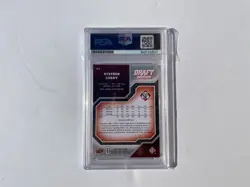 2009 STEPHEN CURRY ROOKIE RC DRAFT EDITION AUTO PSA GOLDEN STATE WARRIORS - Image 2