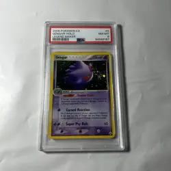 2006 Pokemon EX Legend Maker Gengar Holo 5/92 PSA 8 NM-MT - Image 1