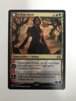 Arlinn Kord / Embraced by the Moon MTG Magic Gathering Card Lightly Played SOI - Image 1