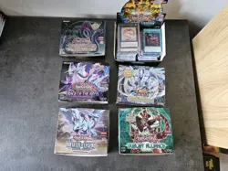 Yu-Gi-Oh Card Bulk Lot in Booster Boxes Old and New mixed Rarities - Image 1