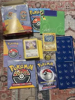 Vtg Pokemon Card Collection Lot Base Set 1st Edition Promo Binder Holos WOTC - Image 2