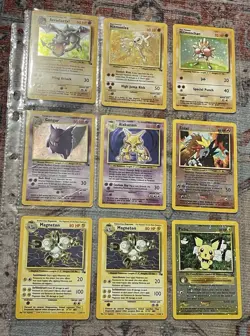 Vtg Pokemon Card Collection Lot Base Set 1st Edition Promo Binder Holos WOTC - Image 4
