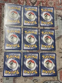 Vtg Pokemon Card Collection Lot Base Set 1st Edition Promo Binder Holos WOTC - Image 5
