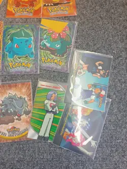Pokemon 1999 Topps TV Animation Card Lot 16 Cards Charizard line - Image 4