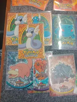 Pokemon 1999 Topps TV Animation Card Lot 16 Cards Charizard line - Image 5