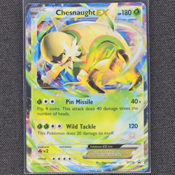 Chesnaught EX - XY18 - Holo - Black Star Promo - Pokemon Card - LP - Image 1