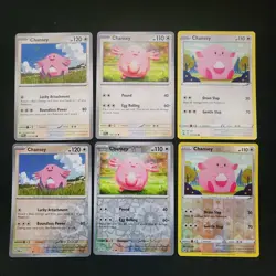 Pokemon Chansey & Blissey x18 Card Lot Bundle - Image 1