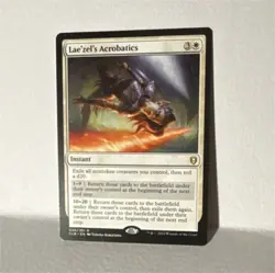 Lae'zel's Acrobatics Commander Legends Rare White Instant #30 MTG Card - Image 1