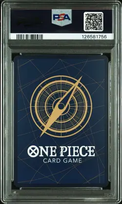 PSA10 One Piece Card Luffy Red OP13-118 Manga Alt Art Carrying on His Will Japan - Image 2