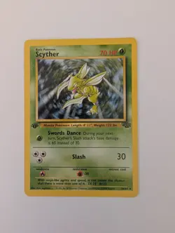 Scyther-Jungle- 1st Edition #26/64 Pokemon Card - Image 1