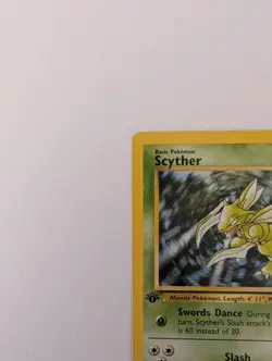Scyther-Jungle- 1st Edition #26/64 Pokemon Card - Image 5