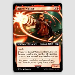 Barret Wallace - FIN #457 Uncommon - NM / Mint FINAL FANTASY Single - Image 1