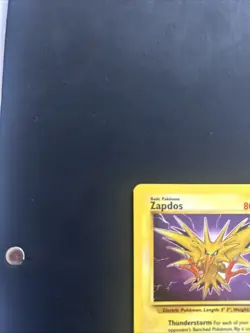 Pokemon TCG Zapdos Fossil Holo Card 15/62 Unlimited Holo Rare, LP Condition - Image 5